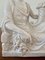 Neoklassizistischer italienischer liegender Mann aus weißem Porzellan mit Füllhorn-Skulptur 3