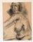Female Nude Study, 1950s, Charcoal on Paper 2
