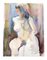 Desnudo de mujer, años 70, acuarela sobre papel, enmarcado, Imagen 1