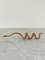 Vintage Cast Brass Coiled Serpent Snake 5