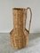 Vases Boho Vintage Panier en Osier, 1980s, Set de 3 5