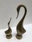 Esculturas de ganso vintage de latón. Juego de 2, Imagen 2