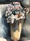 Natura morta floreale, anni '80, acquerello, con cornice, Immagine 2