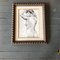Desnudo de mujer, años 70, acuarela sobre papel, enmarcado, Imagen 5