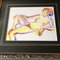 Desnudo femenino expresionista, años 70, Acuarela, Enmarcado, Imagen 2