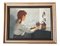 Still Life with Little Girl, 1980s, Painting, Framed, Image 1