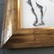 Studio astratto di nudo maschile, anni '70, carboncino, con cornice, Immagine 3