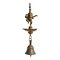 Lampe à Huile Cloche Ganesh Antique en Bronze 1