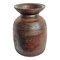 Vintage Rustic Wood Pot, India 1
