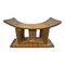 Carved Wood Asante Stool 1