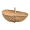 Large American Splint Oak Buttocks Basket, Image 1