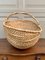 Large American Splint Oak Buttocks Basket, Image 9