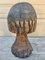 Estatuas de setas de roble talladas a mano de arte popular vintage. Juego de 2, Imagen 7