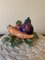 Glazed Ceramic Trompe Loeil Woven Basket with Vegetables Casserole Dish from Fitz and Floyd 4