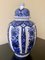 Italian Blue and White Porcelain Ginger Jar, Image 3