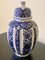 Italian Blue and White Porcelain Ginger Jar, Image 2