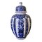Italian Blue and White Porcelain Ginger Jar, Image 1