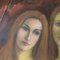 Doppeltes Frauenportrait, 1970er, Gemälde auf Leinwand, gerahmt 4