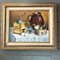 Still Life with Eggs & Pots, 1970s, Painting on Canvas, Framed 5