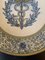 Italian Provincial Deruta Hand Painted Faience Caduceus Pottery Wall Plate 6