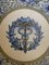 Italian Provincial Deruta Hand Painted Faience Caduceus Pottery Wall Plate, Image 2