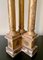 Antique Neoclassical Grand Tour Giltwood Architectural Columns, Set of 2 9
