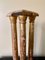 Antique Neoclassical Grand Tour Giltwood Architectural Columns, Set of 2 10