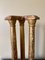 Antique Neoclassical Grand Tour Giltwood Architectural Columns, Set of 2 8