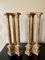 Antique Neoclassical Grand Tour Giltwood Architectural Columns, Set of 2 7