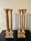 Antique Neoclassical Grand Tour Giltwood Architectural Columns, Set of 2 6