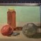 Bodegón impresionista Fruit & Jar, década de 2000, pintura sobre lienzo, enmarcado, Imagen 2