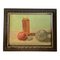 Bodegón impresionista Fruit & Jar, década de 2000, pintura sobre lienzo, enmarcado, Imagen 1