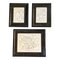 Wayne Cunningham, Abstract Compositions, Ink Drawings, Framed, Set of 3 1