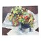 Bodegón floral impresionista, años 90, Pintura sobre lienzo, Imagen 1