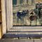 Escena de una calle de París, años 50, pintura sobre lienzo, enmarcado, Imagen 2