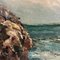 California Seascape, Laguna Beach, 20th Century, Painting on Canvas, Framed 3