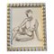 Estudio con desnudo de mujer, años 50, carboncillo sobre papel, enmarcado, Imagen 1