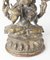 Buddha tibetano antico in bronzo, Cina, Immagine 4