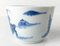 Antike chinesische Tasse in Blau und Weiß 4