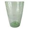 Antique Hand Blown and Etched Glass Beaker Vase, Image 1