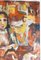 Composizione figurativa astratta colorata, 1959, Olio su tela, Immagine 3