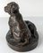 19th Century French Bronze of Two Dogs by Louis Laurent-Atthalin 6