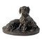 Französische Bronze mit zwei Hunden, 19. Jh. von Louis Laurent-Atthalin 1
