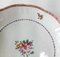 Antique Chinese Export Porcelain Saucer with Floral Spray 4