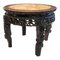 19th Century Chinese Chinoiserie Marble Top and Rosewood Table 1