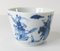 Taza de té china antigua azul y blanca, Imagen 10
