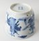 Antike chinesische Teetasse in Blau und Weiß 8