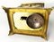 19th Century Gilt Brass, Tin, and Enamel Carriage Alarm Clock, Image 11