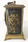 19th Century Gilt Brass, Tin, and Enamel Carriage Alarm Clock, Image 6