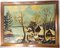 Americana Landscape of a Farm, 1800s, Painting on Canvas, Framed 2